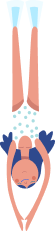 Pool dive girl